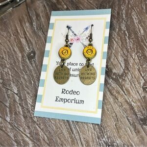 Bullet Dangly Cowgirl Collection Earrings